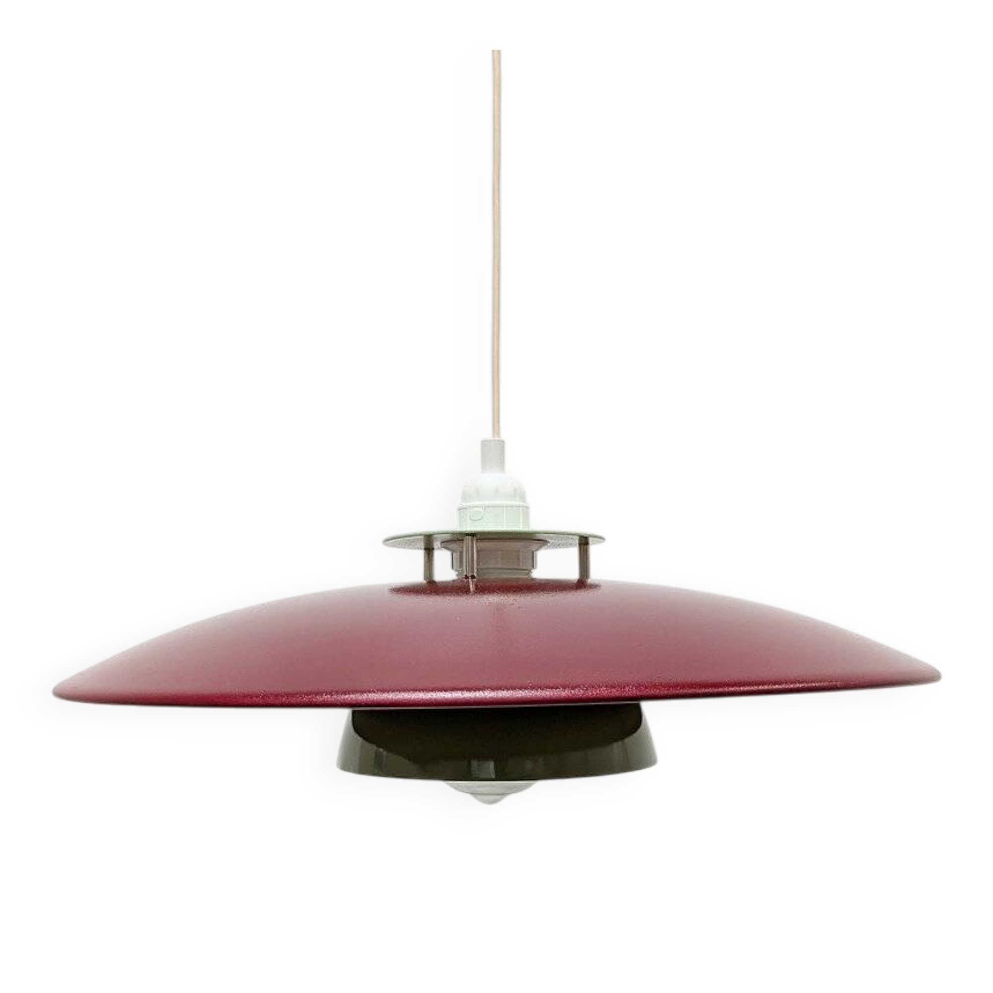 Suspension vintage bordeaux