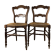 Pair of mulched chairs