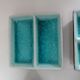 Four ravines, cracked ceramics, for aperitif, sauce, spices