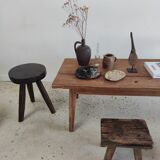 Coffee table in recycled solid teak L:161cm