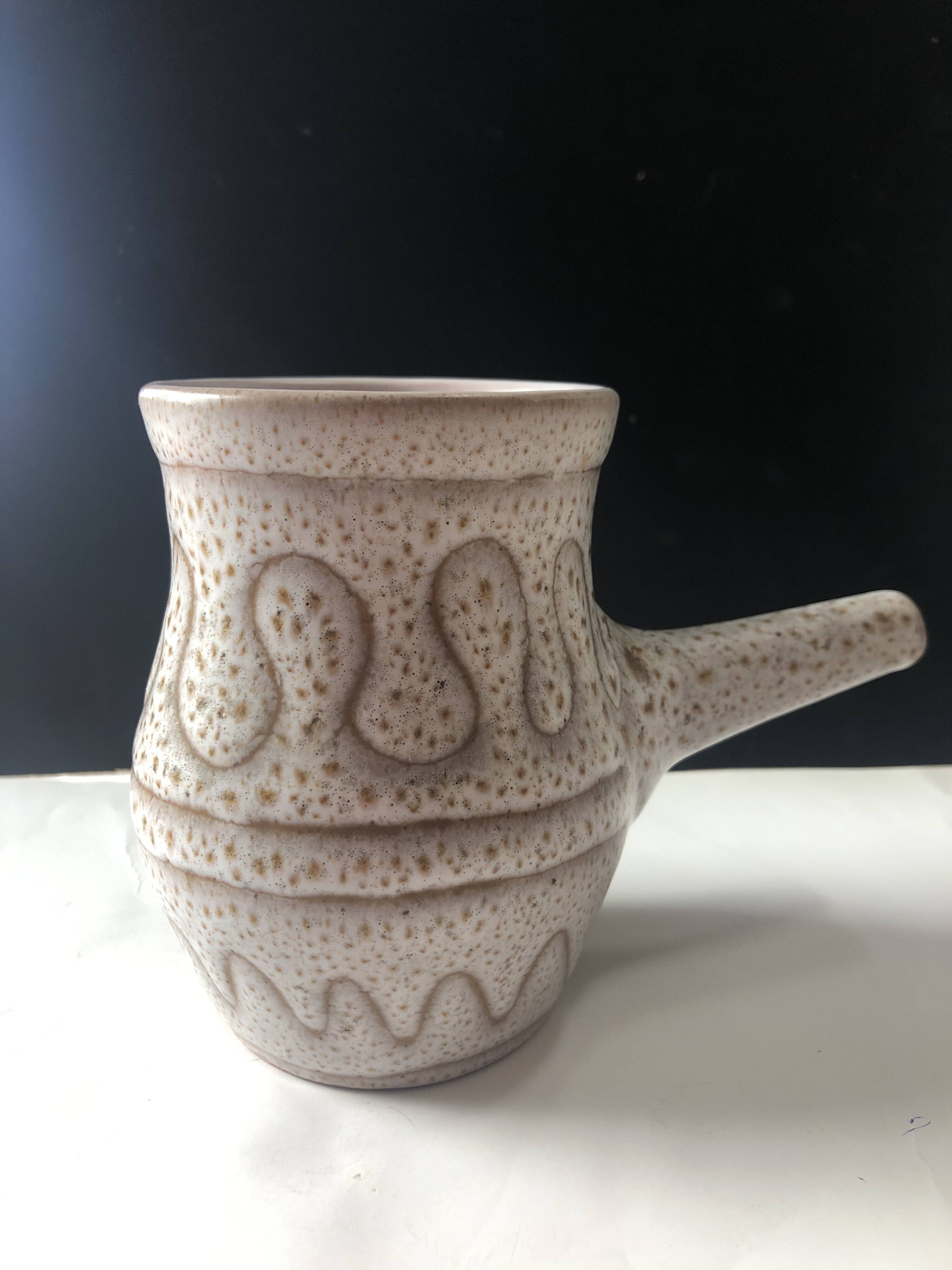 Ceramic pitcher vase by Jean Austruy