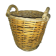 Panier en osier vintage