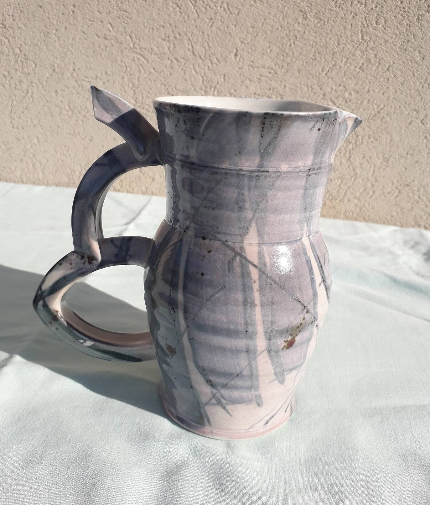 Stoneware jug La Borne