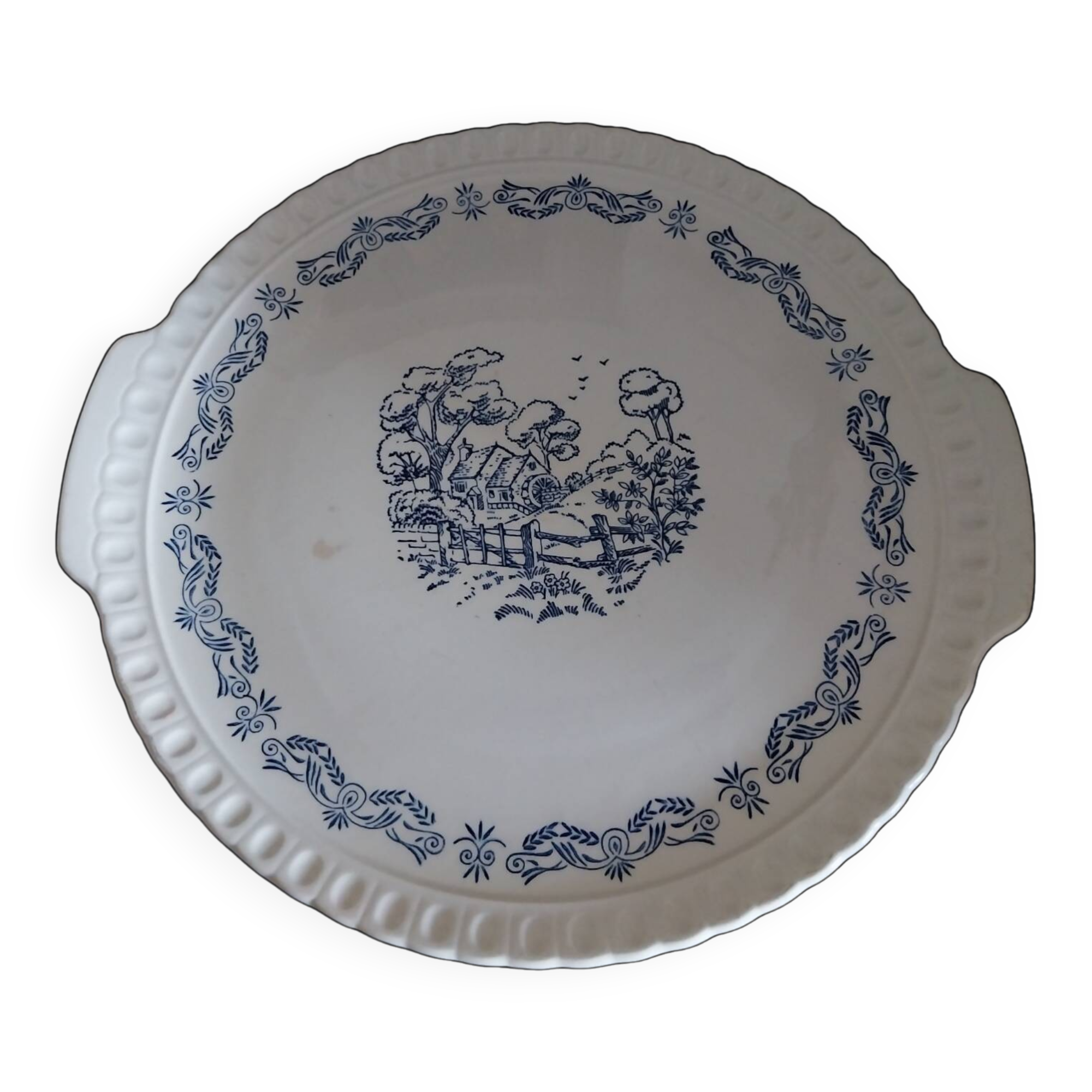 Old Gien tart dish, Beaugency model