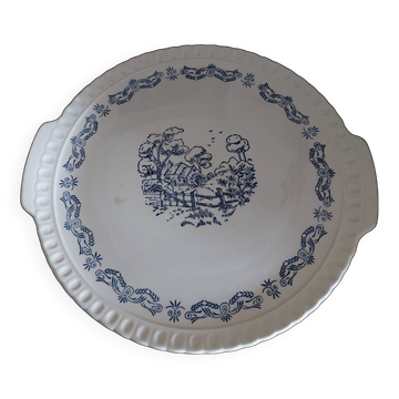 Old Gien tart dish, Beaugency model