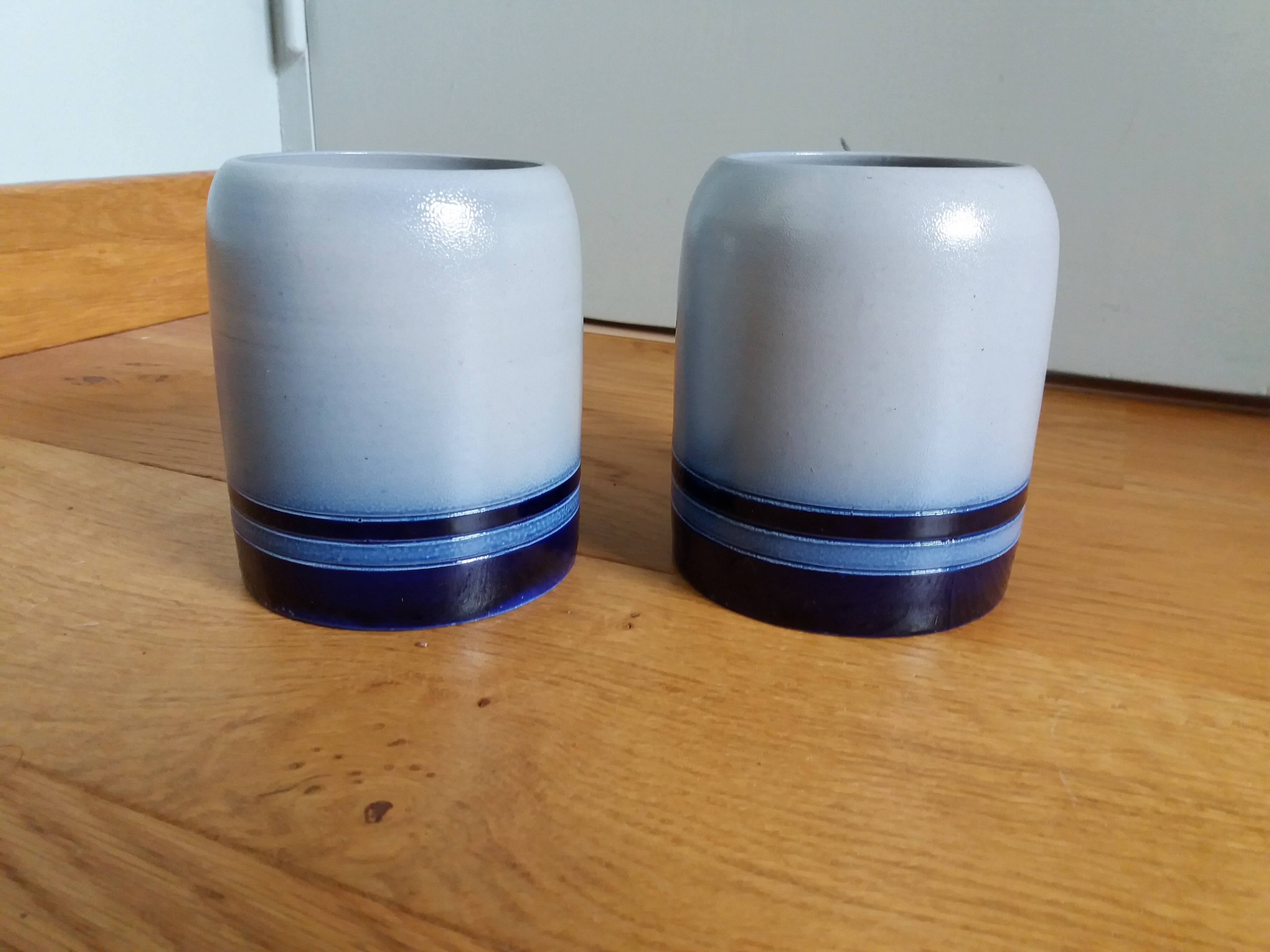 Mugs, tankards in Alsace sandstone