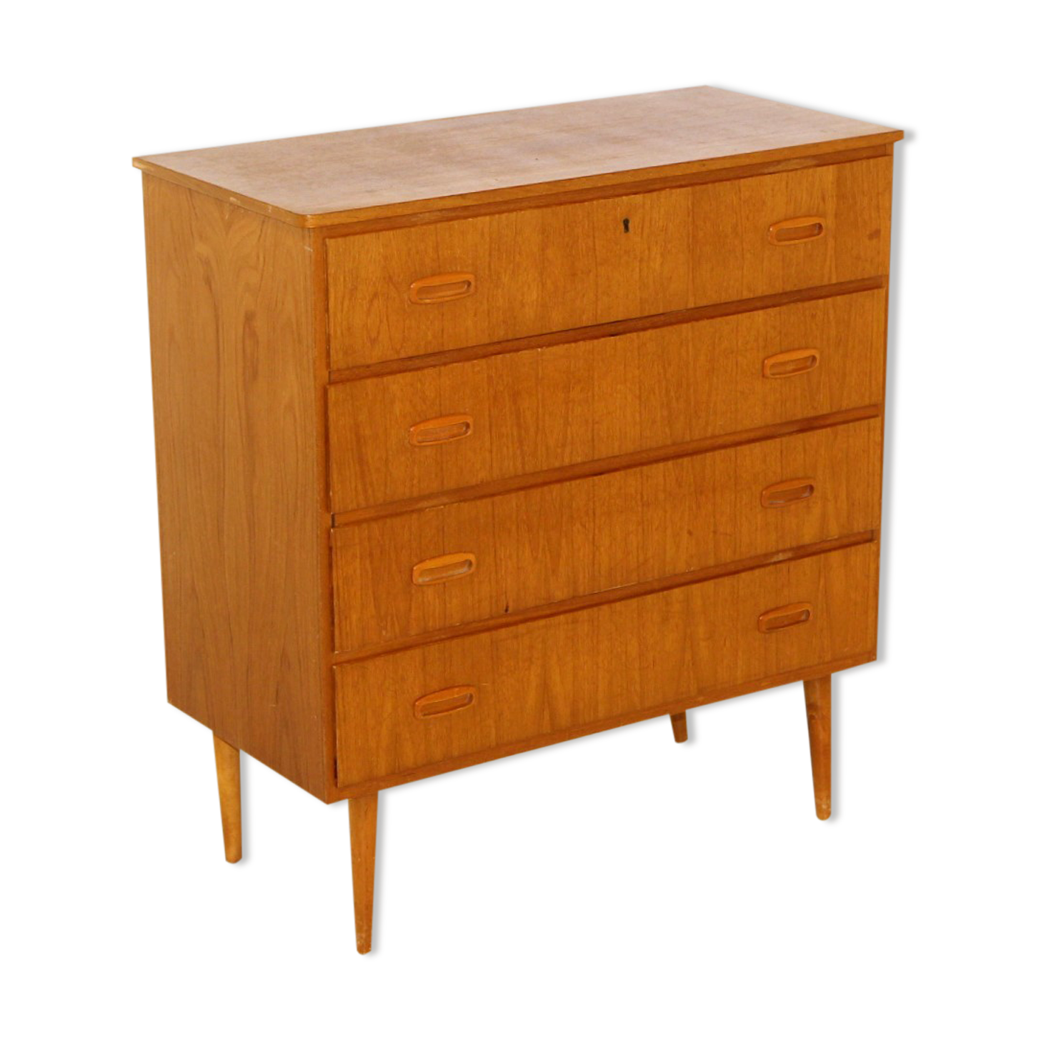 Scandinavian teak chest of drawers, Sweden, 1960