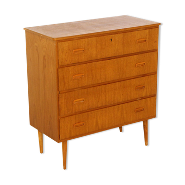 Commode scandinave en teck, Suède, 1960