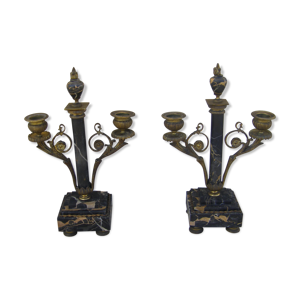 paire de chandeliers