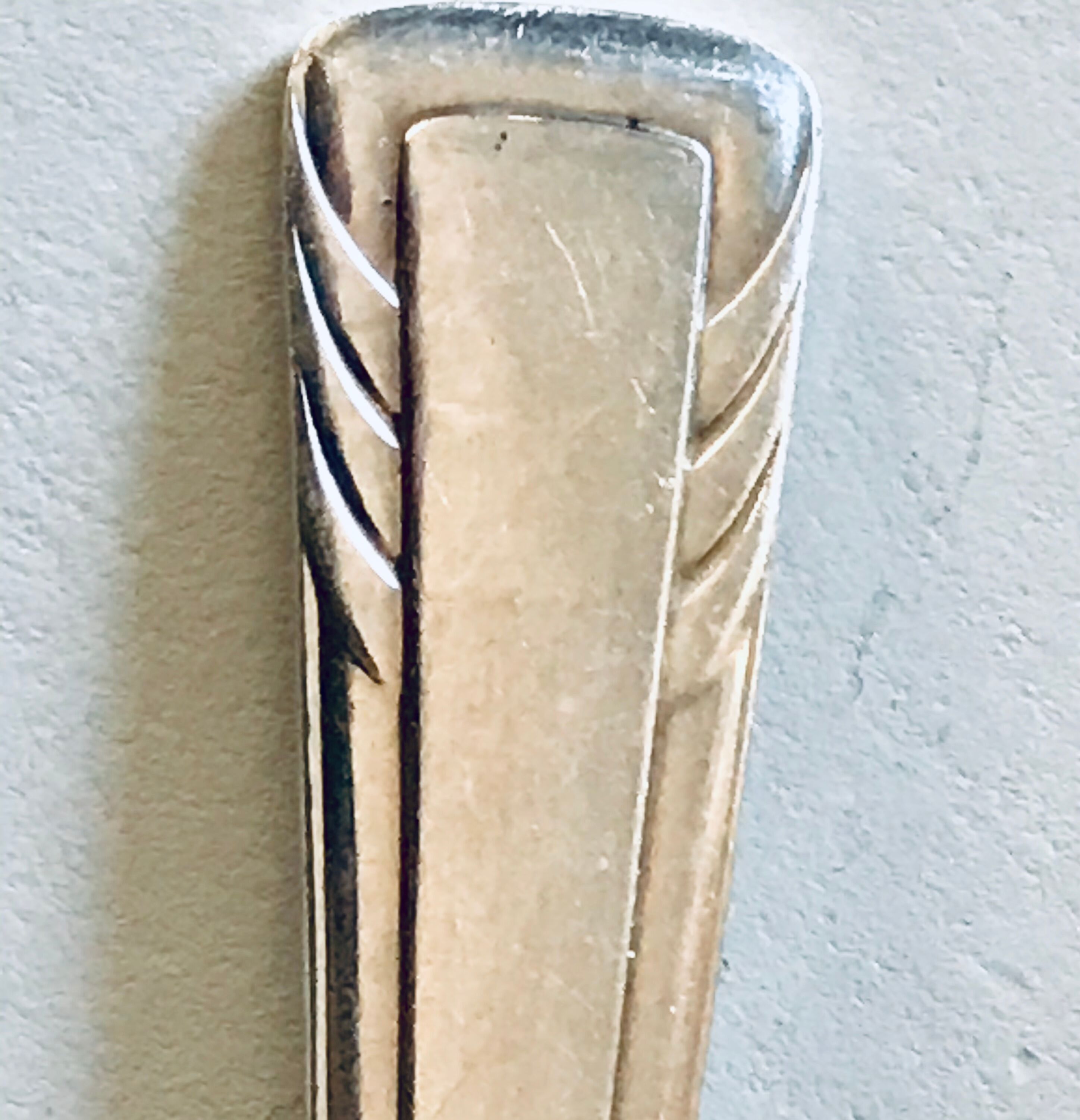 Art Deco Silver Metal Housewife J.Perrin