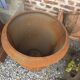 Medici Anduze cast iron vase, garden decoration