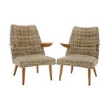 Paire de fauteuils des années 1960, Tchécoslovaquie
