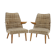 Set of two armchairs ,Czechoslovakia, 1960