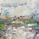 Huile sur panneau