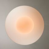 Italian Space Age Pendant in Brass and Acrylic Glass, 1970s