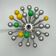 Pistillino Lamp by Valenti Luce Tetrarch