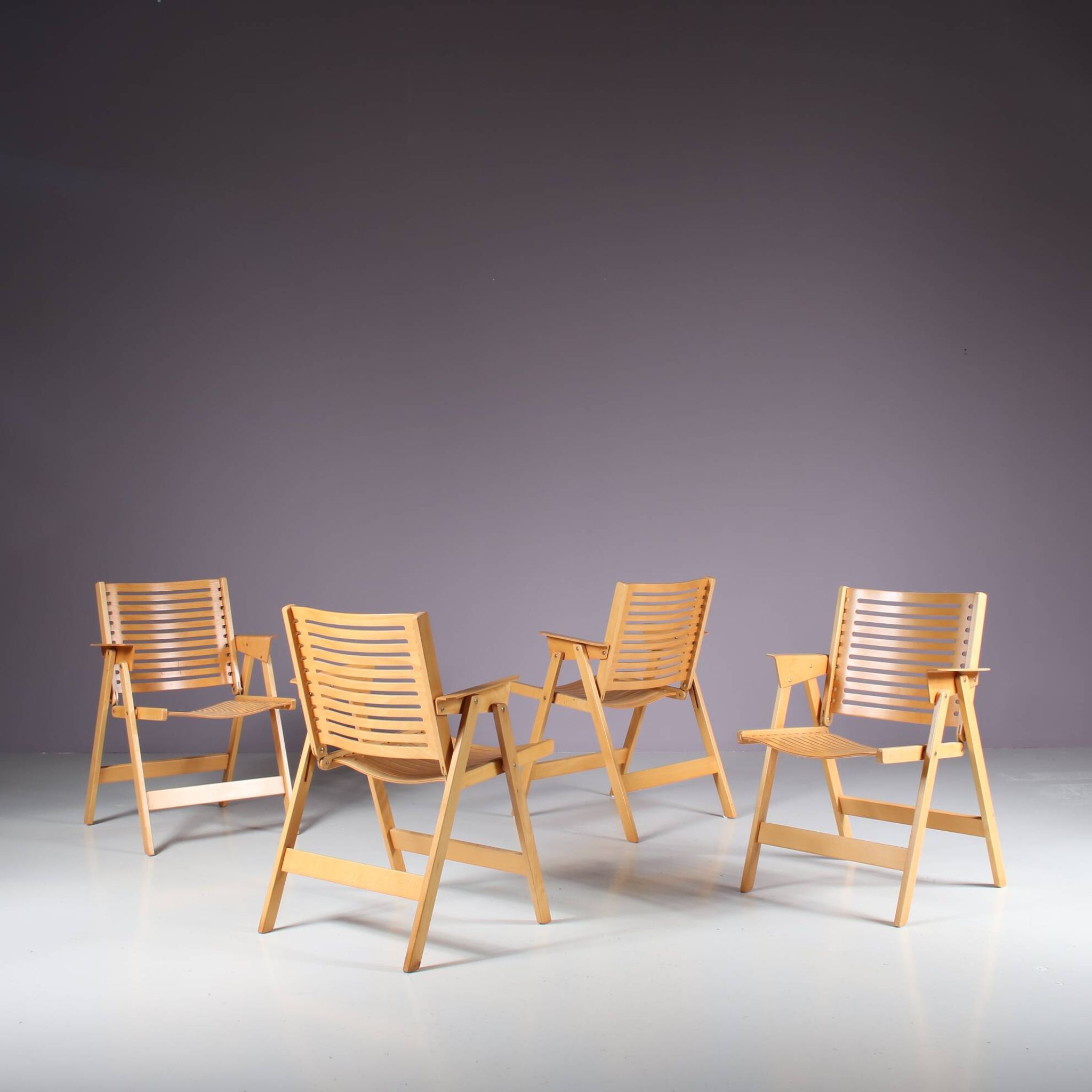 1950s “Rex” Folding Chair by Niko Kralj for Stol Kamnik, Slovenia