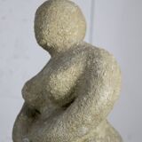 Imitation stone resin sculpture, circa 1960