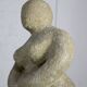 Sculpture en résine imitation pierre, circa 1960
