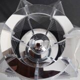 90's wired chrome design lamp