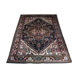 Tapis persan Heriz pure laine fait main 306x201cm