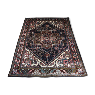 Handmade Heriz Pure Wool Persian Carpet 306x201