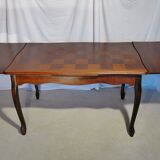 Stretchrectangular regency-style table in solid wood