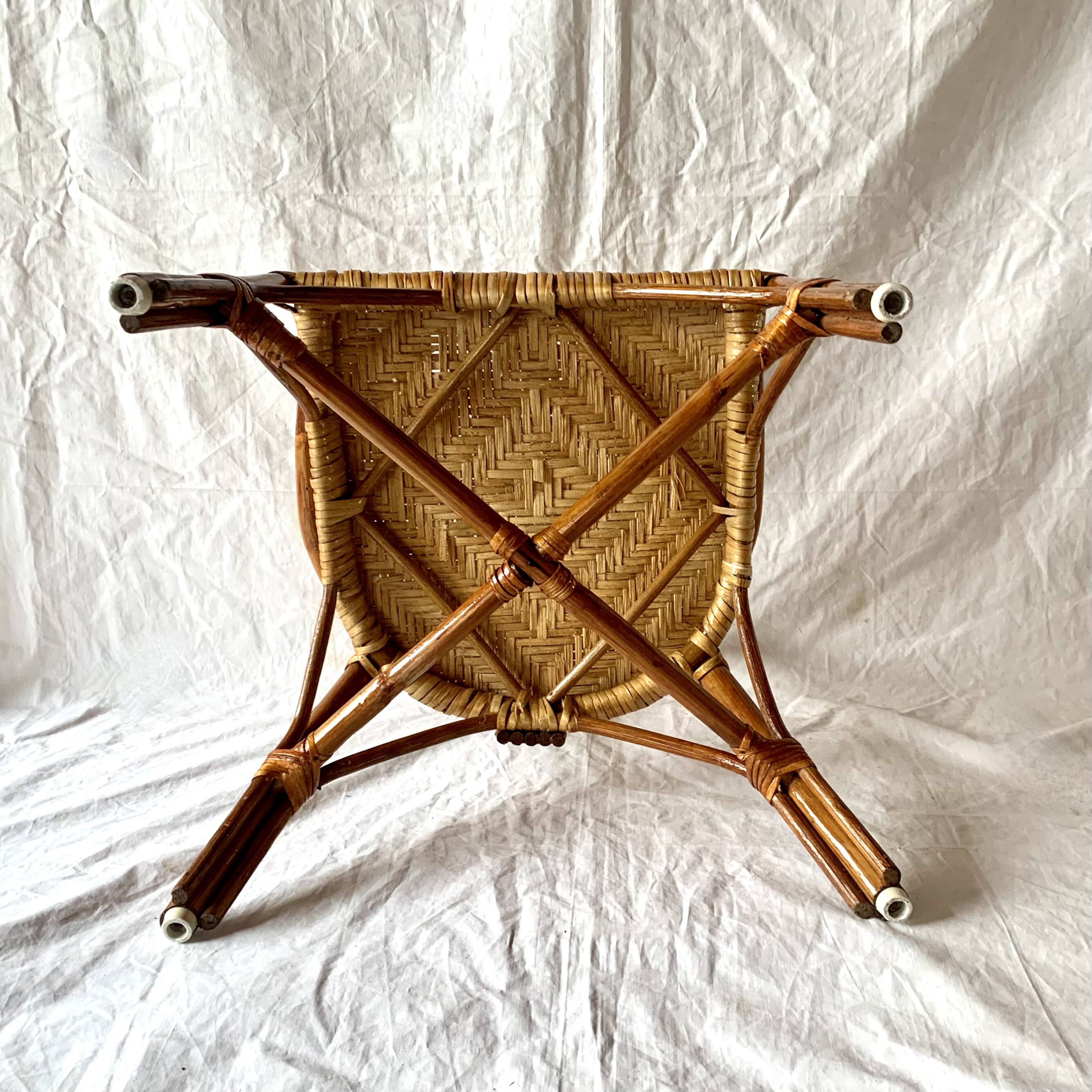 Vintage bamboo children's chair