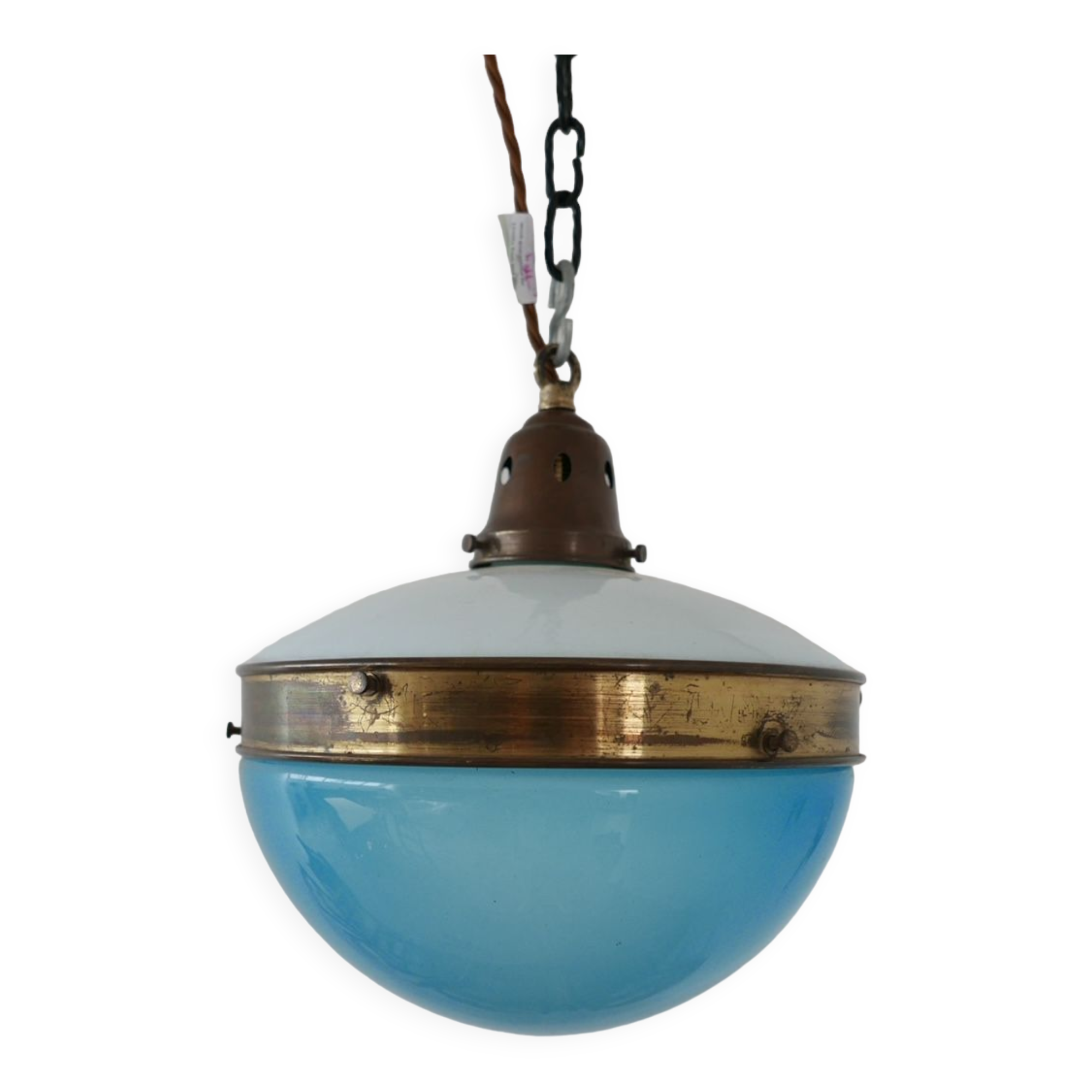 Two tone pendant light