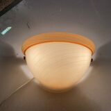 Italian murano glass sconces, 1970