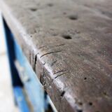 Industrial workbench in oak