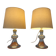 Glass table lamps by Michael Bang for Holmegaard, 1970s, set of 2.