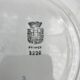 6 assiettes plates bleuets porcelaine opaque de gien
