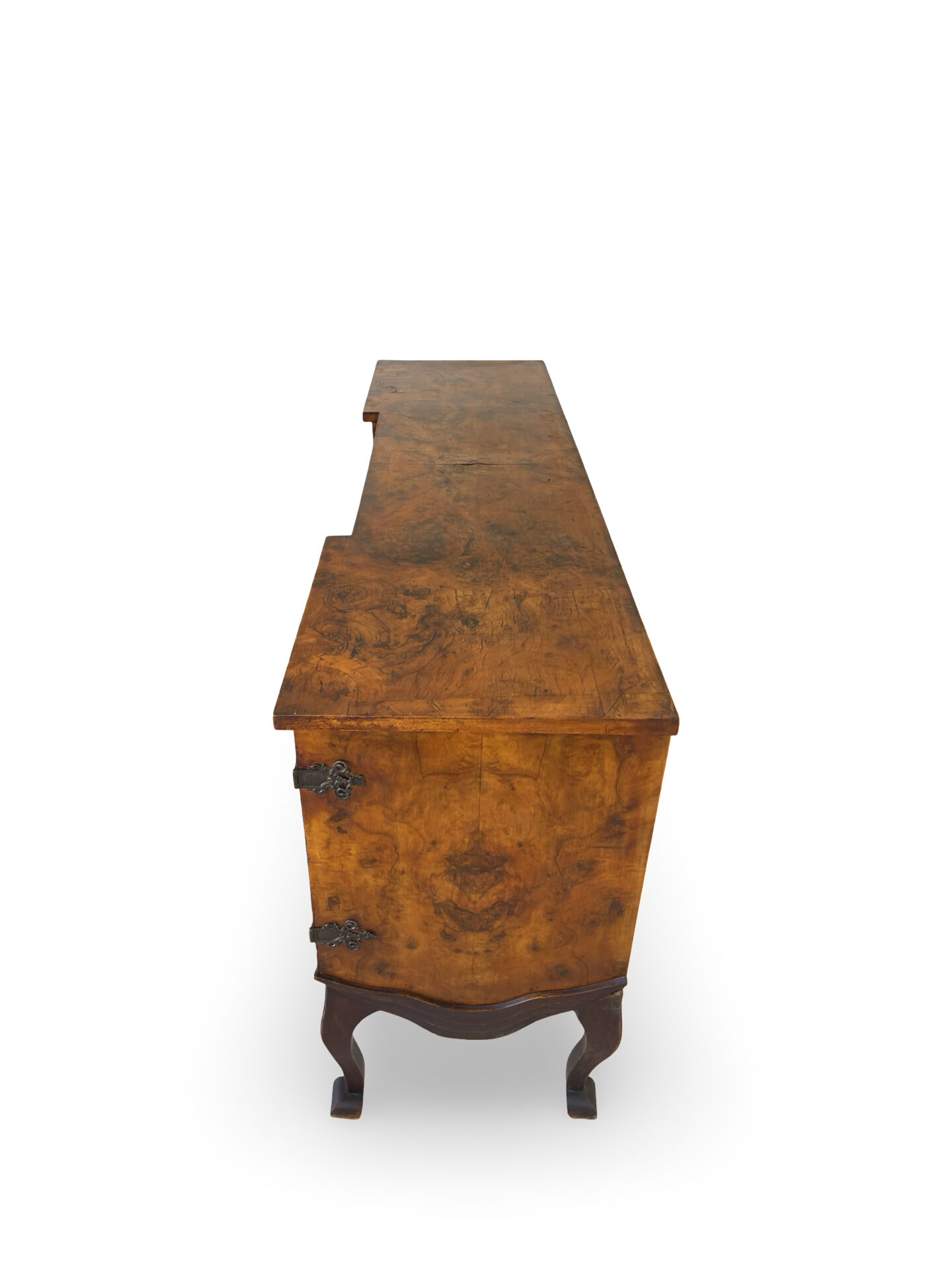 Buffet en noyer burr italien, années 1930.