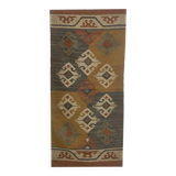 Tapis Kilim tissé à la main, décoration d'intérieur, chevet, hall, tapis traditionnel indien.