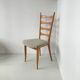 Series of 4 vintage chairs refurbished