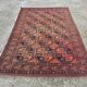 Ersari Afghan Antique XL hand-knotted wool silk rug