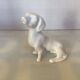 White ceramic dog