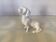 White ceramic dog