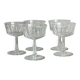 lot de 5 verres en verre