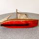 Basin sailing boat from the German brand Greiner, vintage toy.