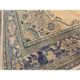 One-of-a-kind Vintage Wool Area Rug. Handknotted Turkish Carpet for Country, Farmhouse Decor