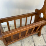 Wooden magazine door