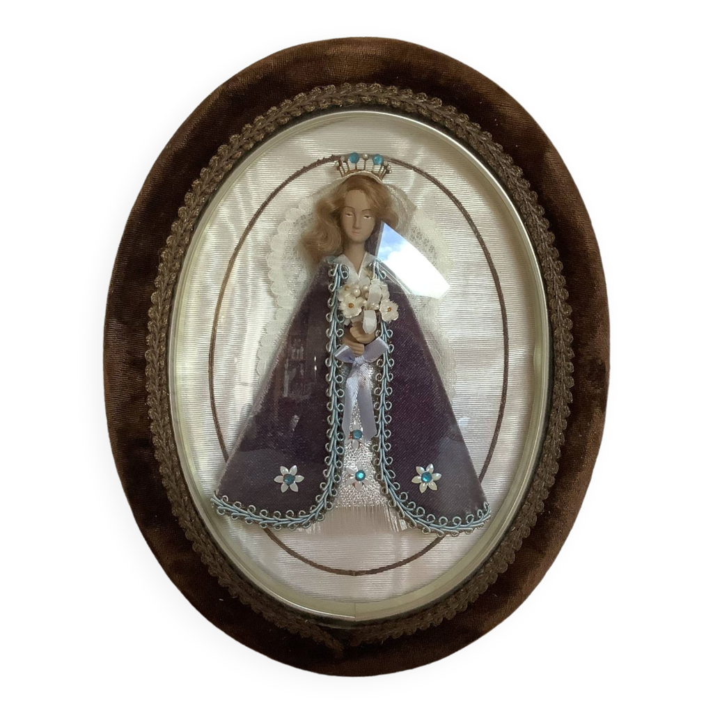 Cadre reliquaire sainte vierge artillux Selency
