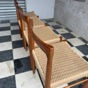 Set of 10 chairs by Henry Walter Klein