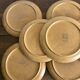 Service of 15 vintage Longchamp plates in stoneware.