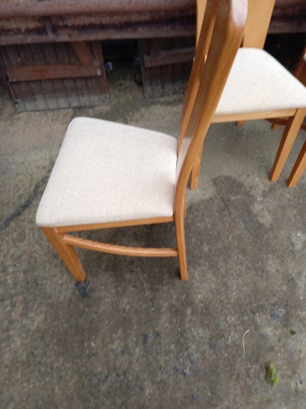 Série de 5 chaises vintage