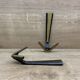 Brass wall hooks from Herta Baller, set of 2