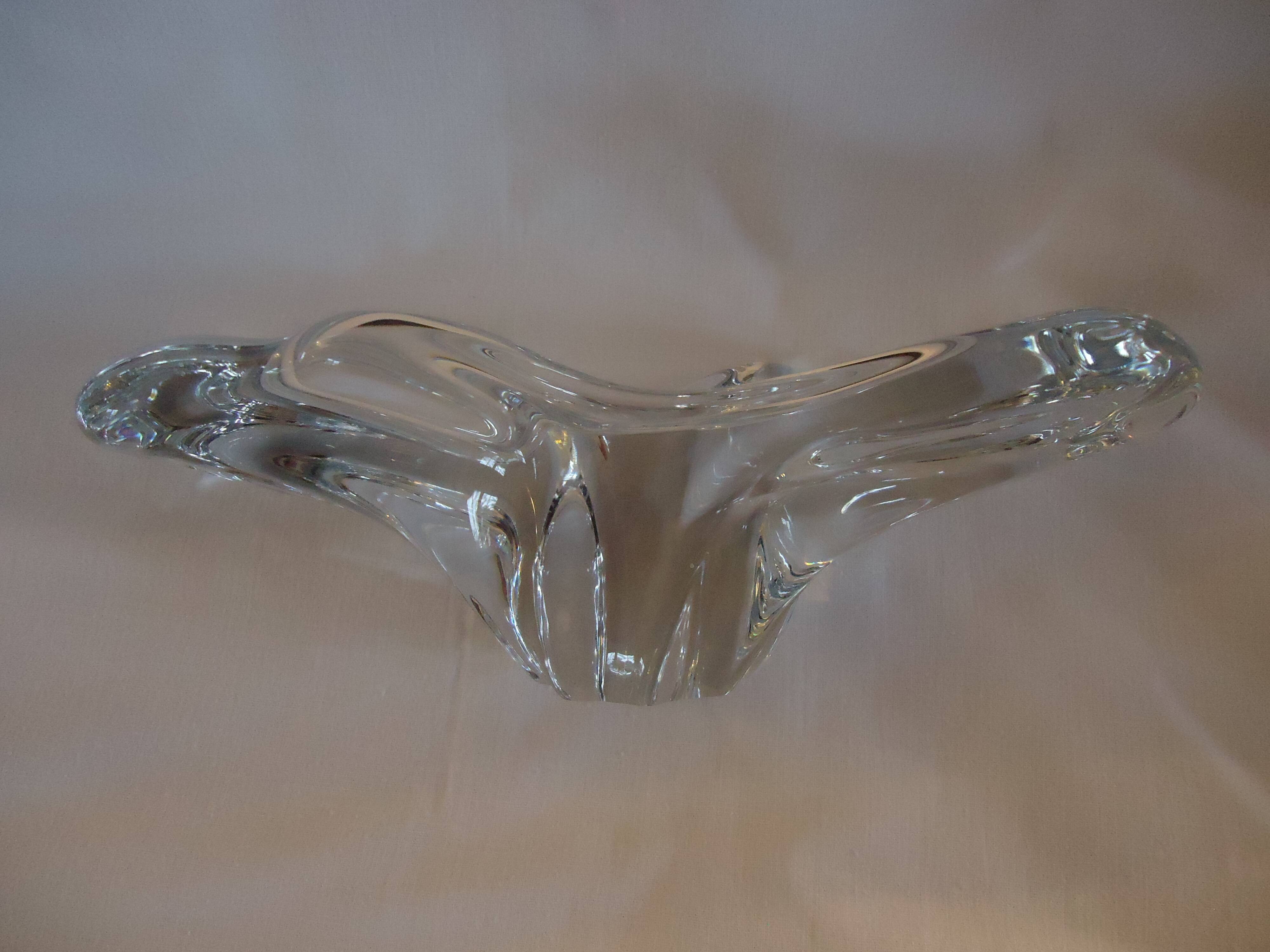 Baccarat crystal ashtray catchall Model Avila