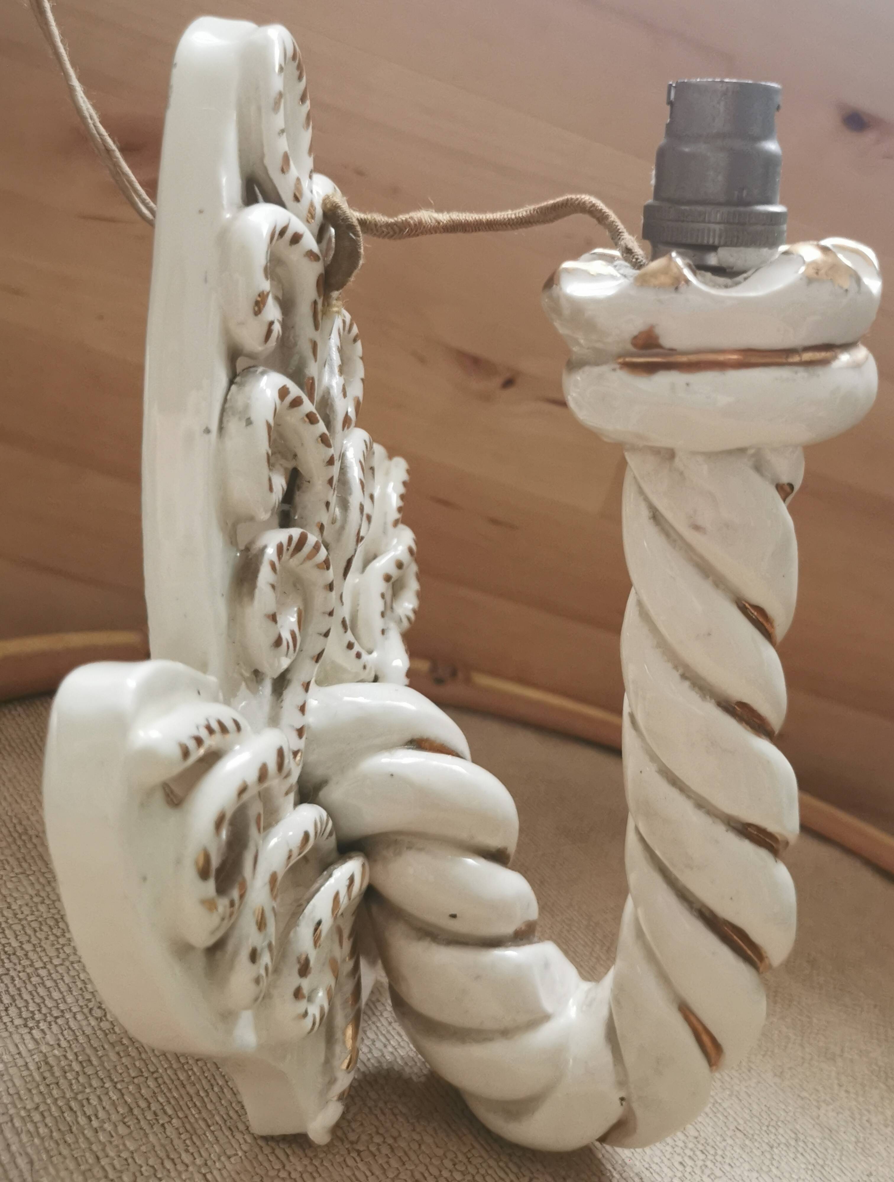 Twisted Vallauris wall sconce